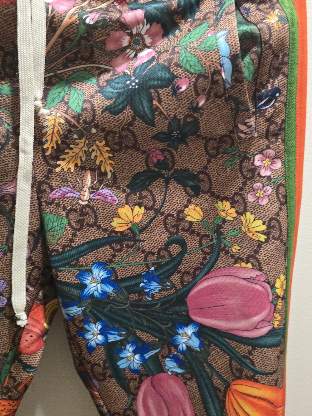 Gucci Multicolored GG Supreme Flora Printed Jersey Joggers XS - Picture 3 of 7